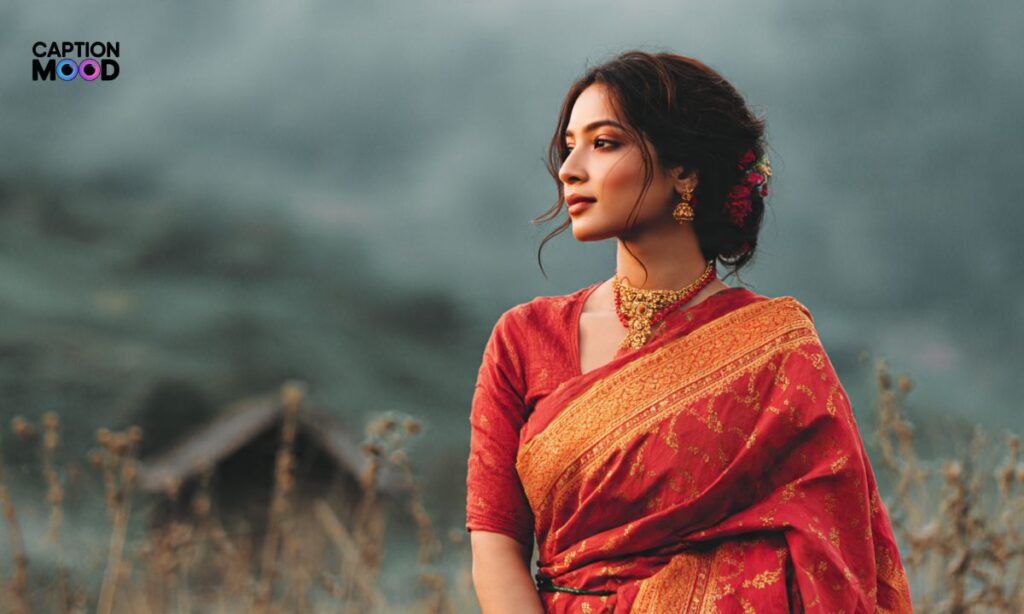 Saree Captions for Instagram