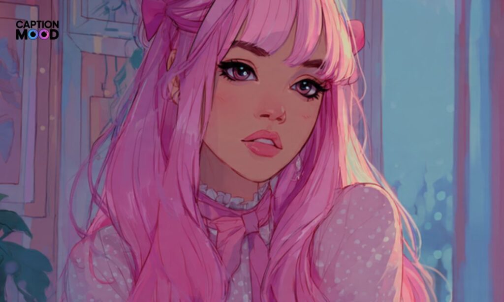 Pink, Kawaii, Girly Vibes Hentai Captions