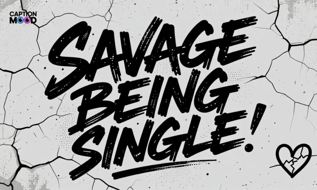Savage Being Single Quotes