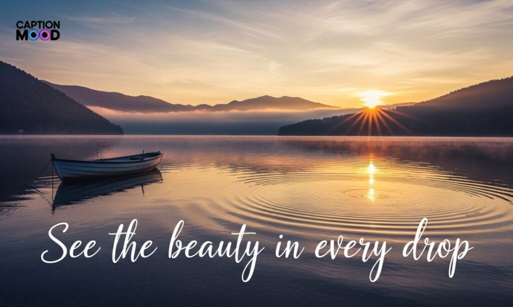 Best Captions about Water for Instagram