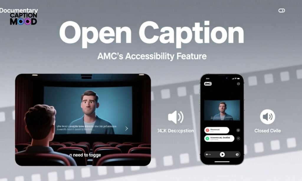 What Does Open Caption Mean AMC?