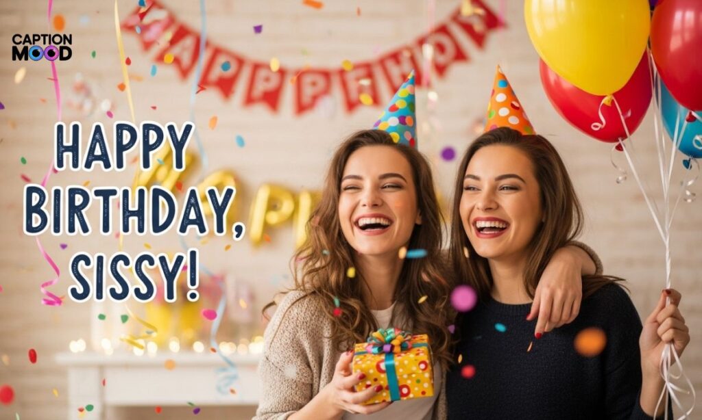 Happy Birthday Sissy Captions