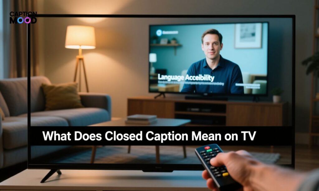 What Does Closed Caption Mean on TV