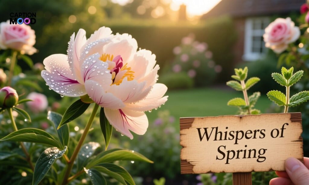 Floral and Garden Nature Captions