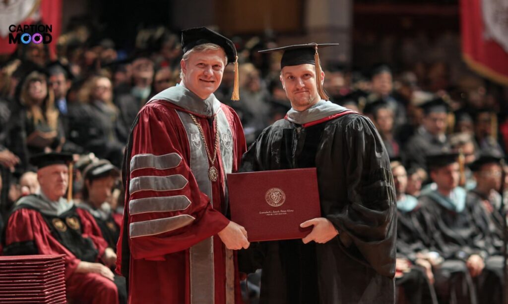 Master’s Degree Graduation Captions