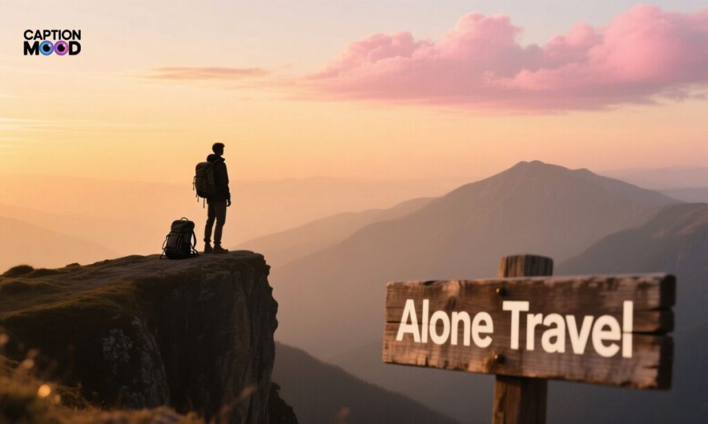 Alone Travel Captions for Instagram