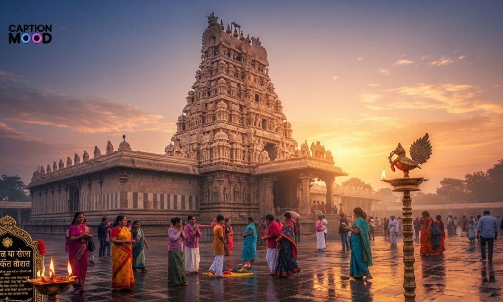 Temple Captions for Instagram in Hindi