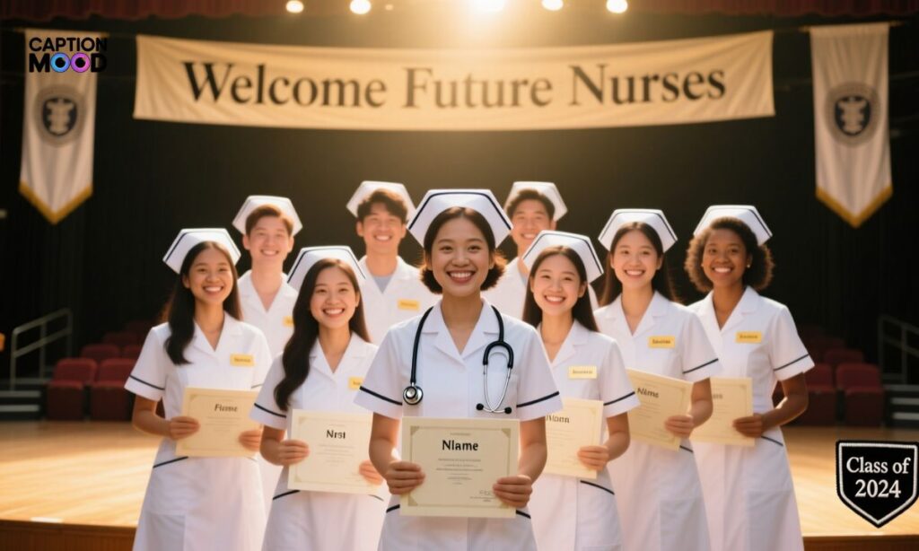 Nursing School Graduation Captions