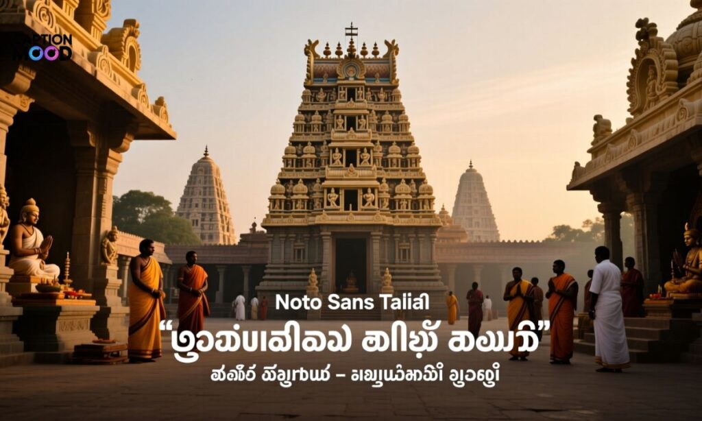 Temple Captions for Instagram in Tamil