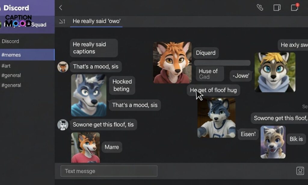 Furry Goon Captions Discord