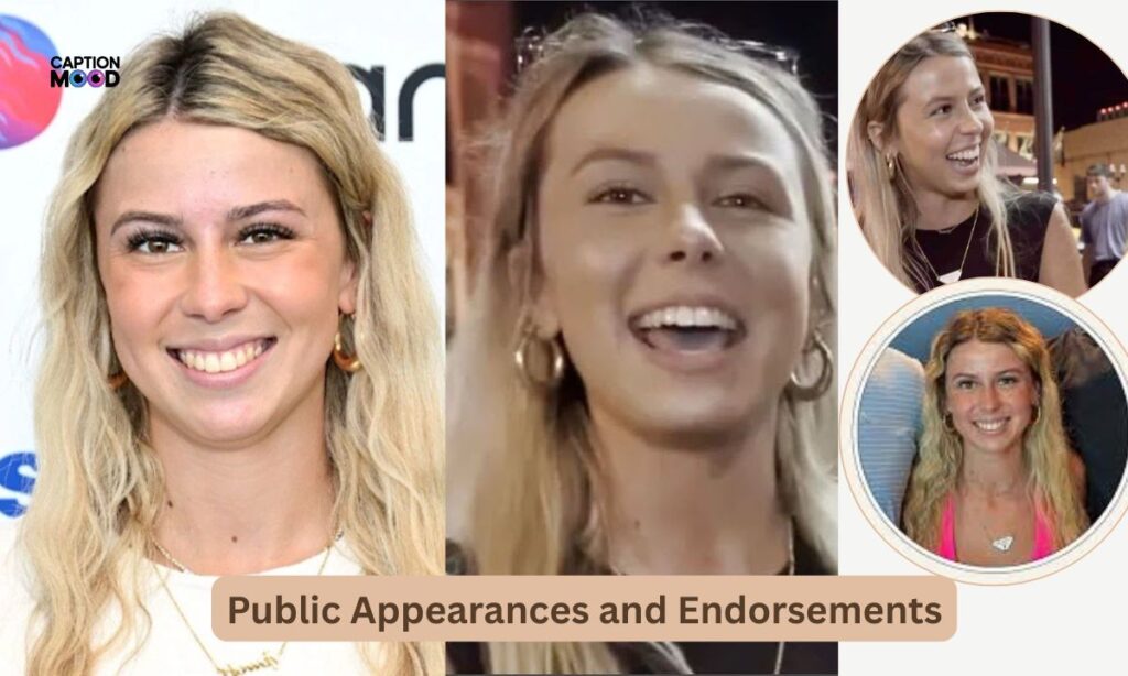 Public Appearances and Endorsements