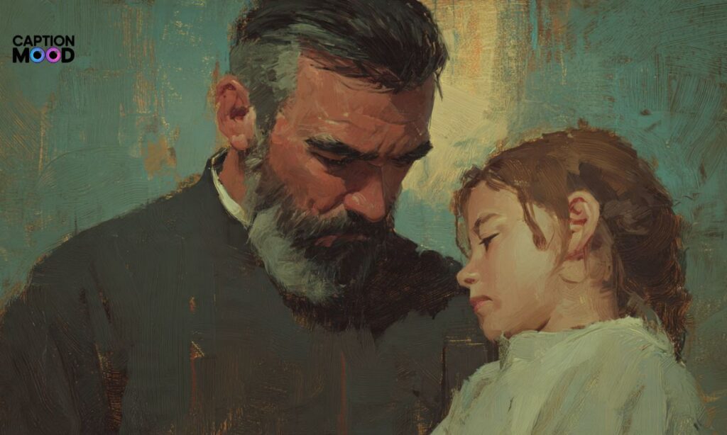 One Word Caption for Father