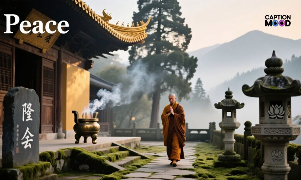 Captions for Temple Visit