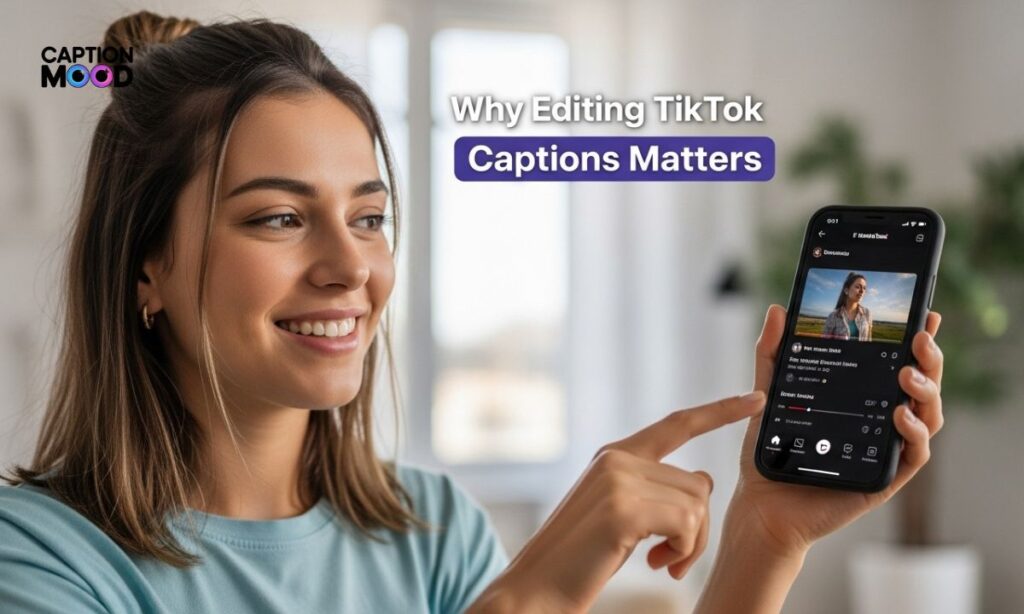 Why Editing TikTok Captions Matters