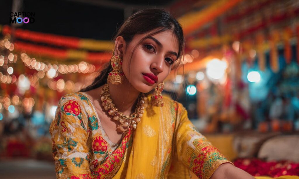 Sassy & Bold Saree Captions