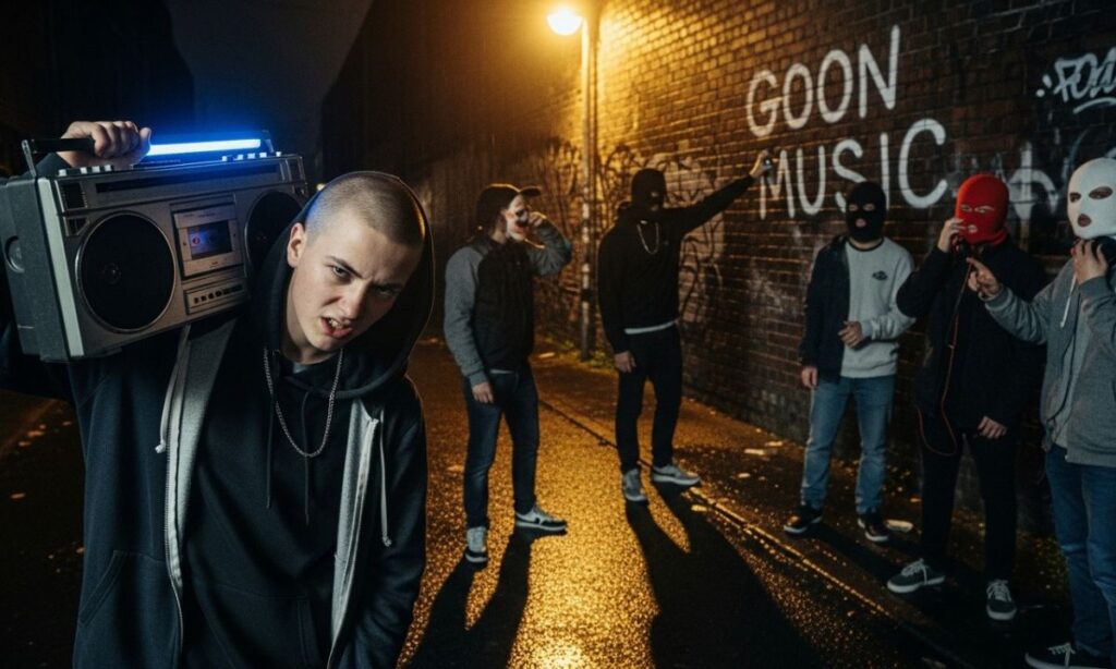 Teen Goon Music Captions