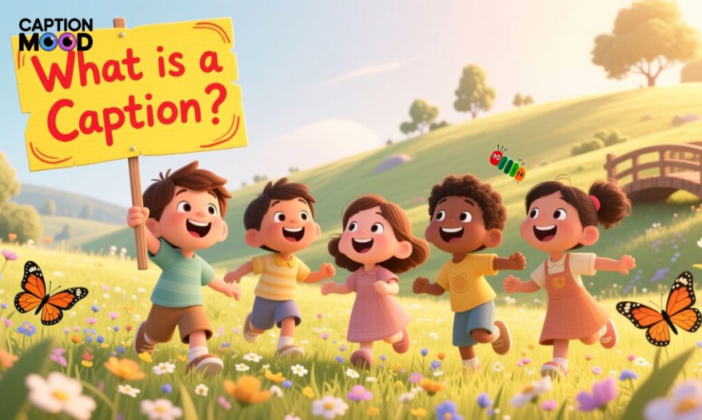What is a Caption for Kids