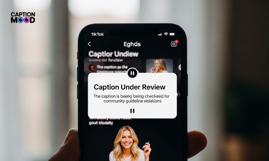 TikTok Edit Caption Under Review