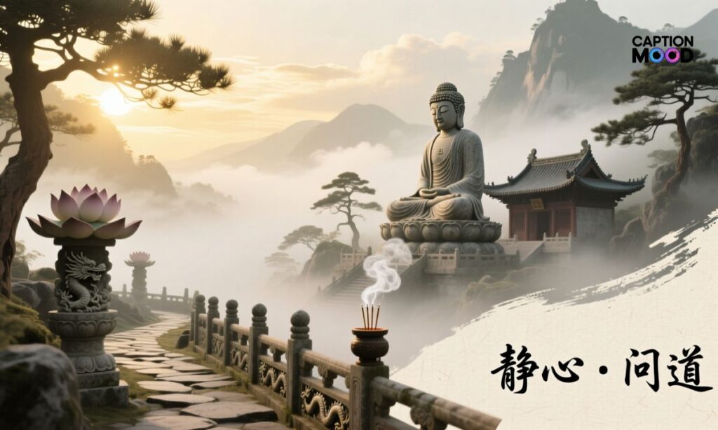 Buddha Temple Captions for Instagram