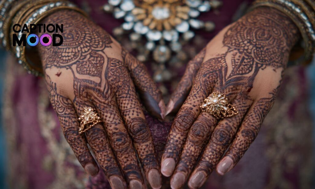 Best Captions for Mehndi Hands