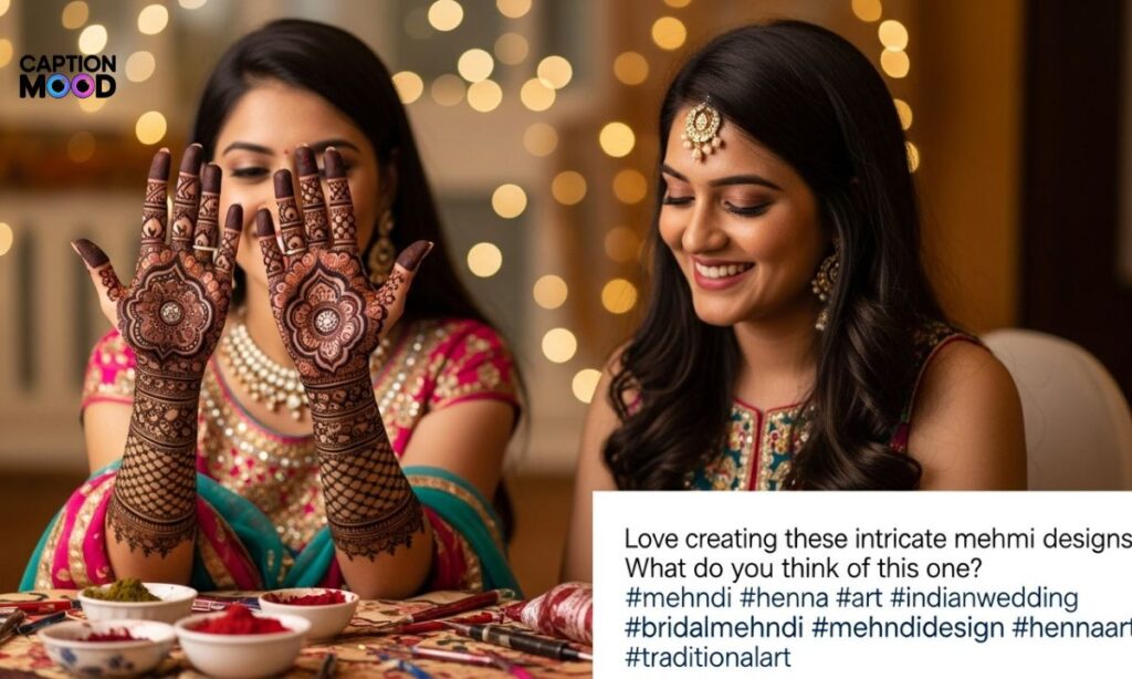 Mehndi Artist Captions for Instagram