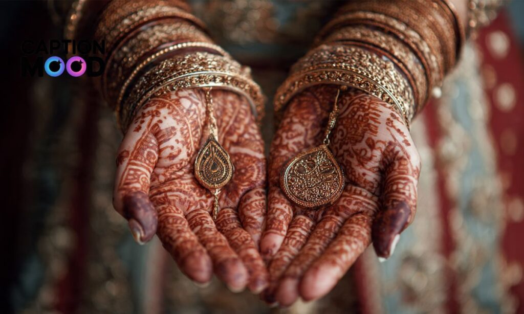 Mehndi Captions for Bride