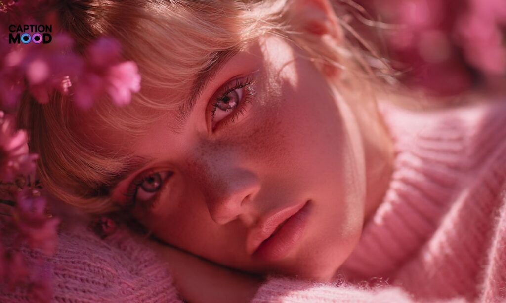 Pink Mood Captions