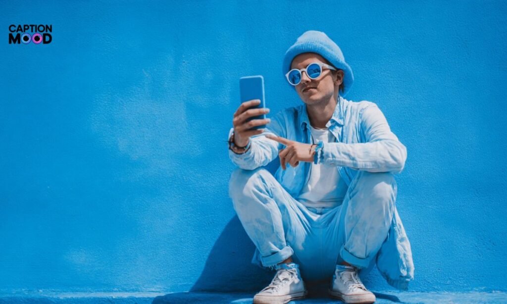 Blue Captions for Instagram Funny