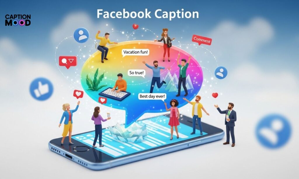 What is a Caption on Facebook