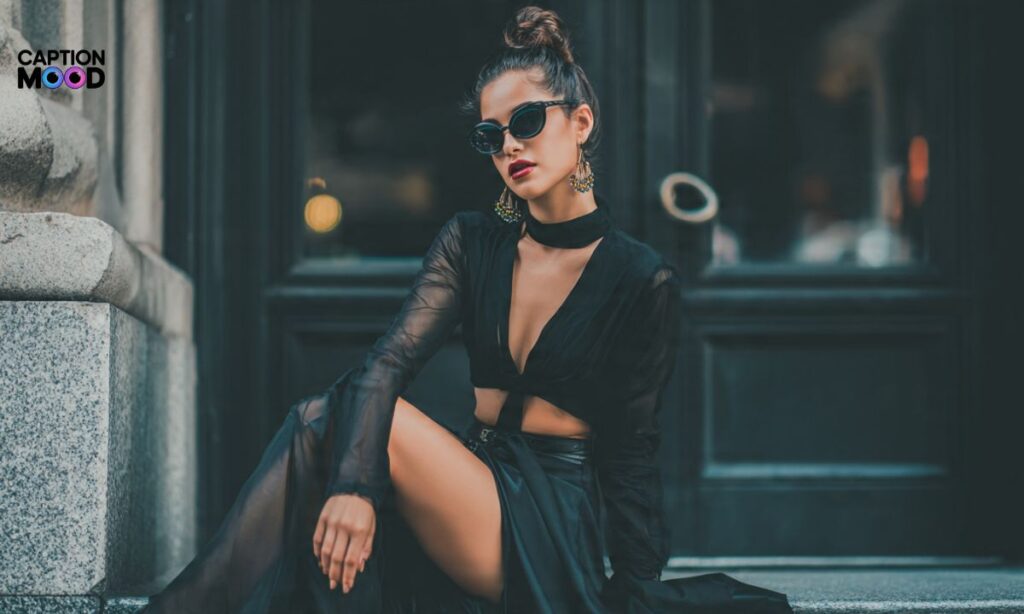 All Black Outfit Captions for Instagram
