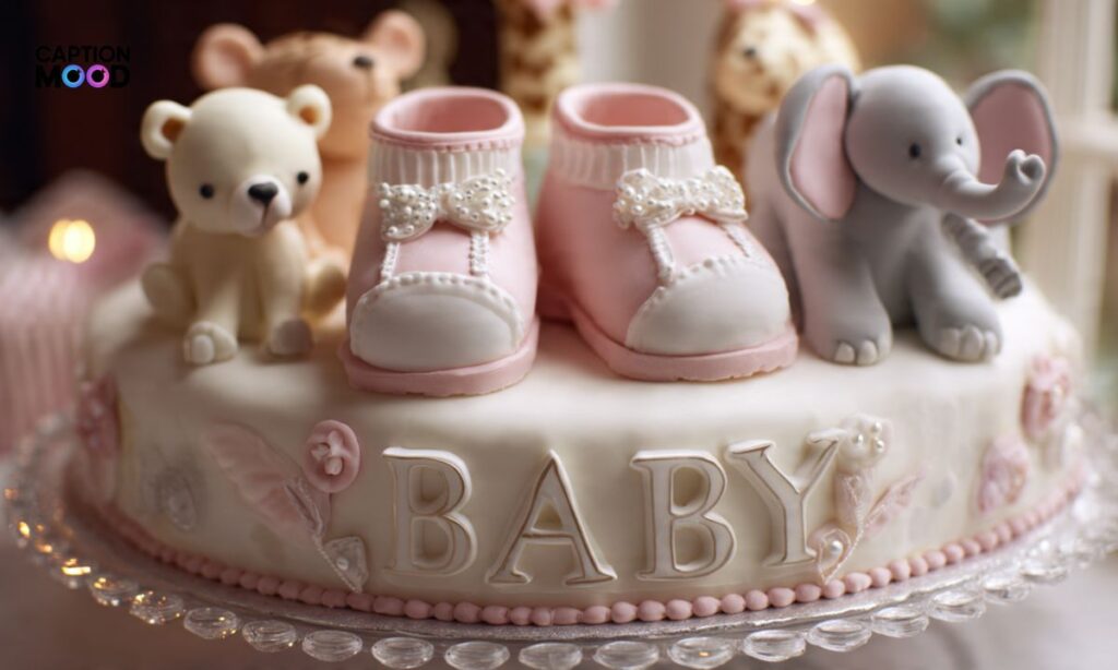 Baby Shower Cake Captions