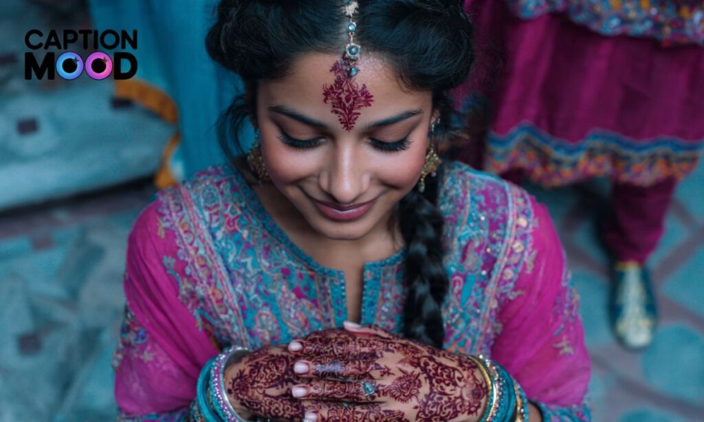 Lyrics Mehndi Captions for Instagram
