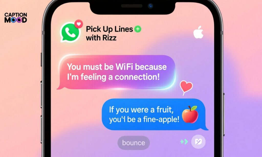 Pick Up Lines with Rizz on WhatsApp