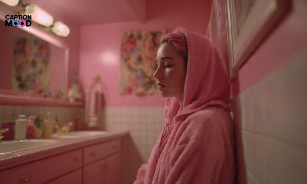 caption pink