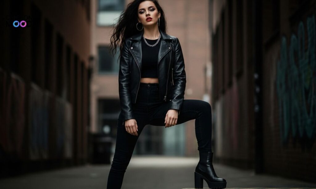 Aesthetic Black Outfit Captions