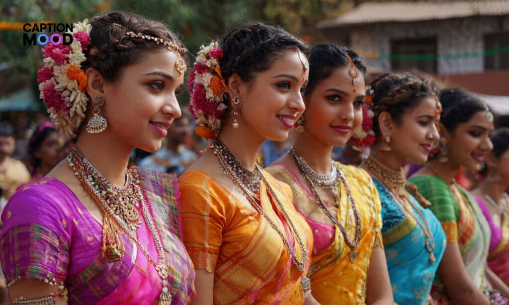 Captions That Celebrate Marathi Mulgi Culture