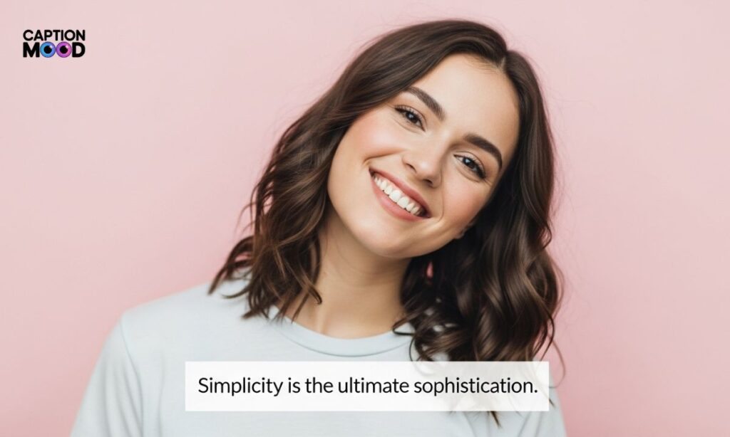Simplicity Captions for Instagram for Girl