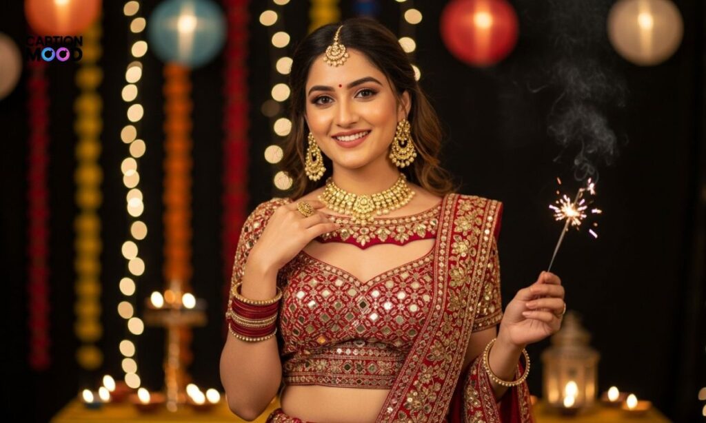 Diwali Outfit Captions for Instagram