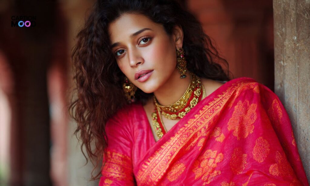 Saree Desi Captions for Instagram