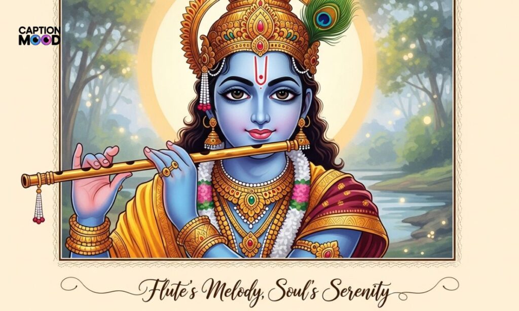 Krishna Drawing Captions For Instagram