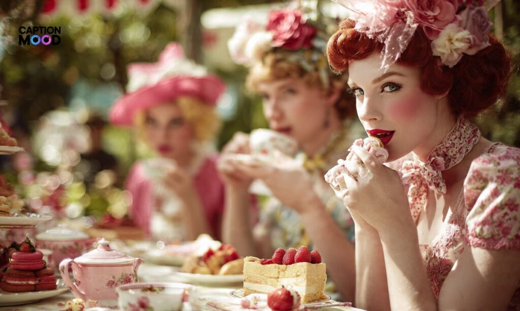 Tea Party Captions for Instagram