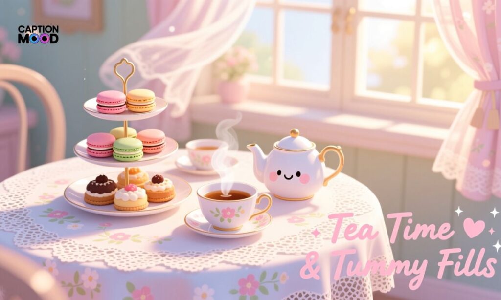 Cute Afternoon Tea Captions for Instagram