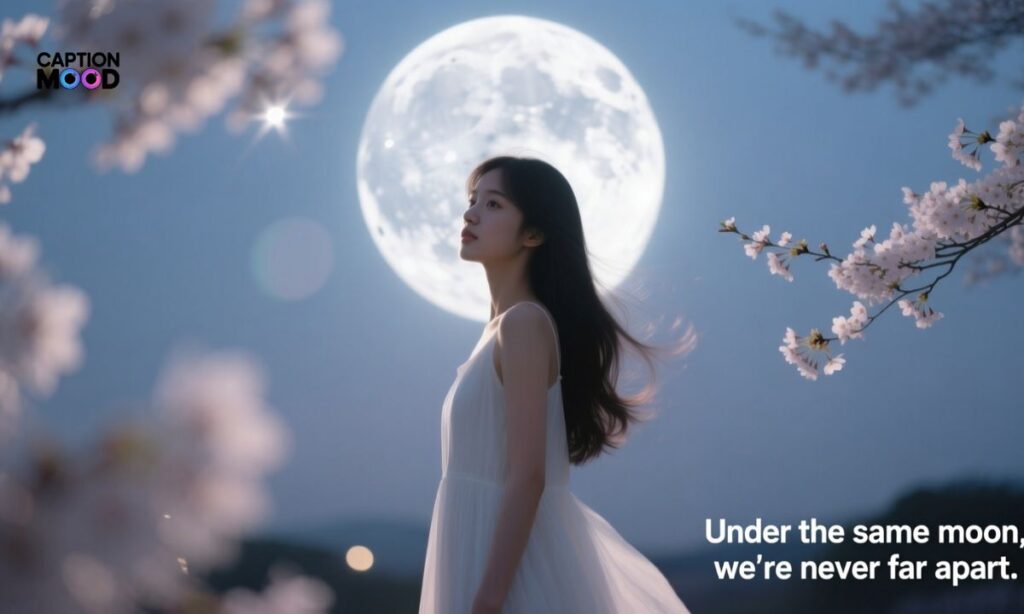 Moon Captions for Instagram for Girl