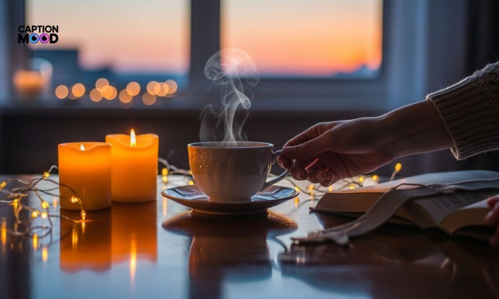 Evening Tea Captions for Instagram