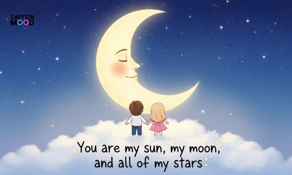 Cute Moon Captions for Instagram