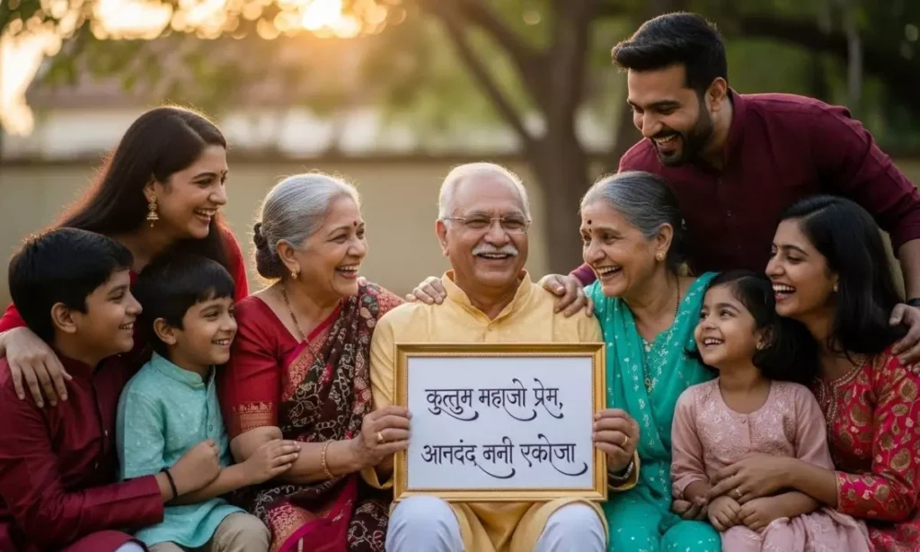 Family Captions for Instagram in Marathi