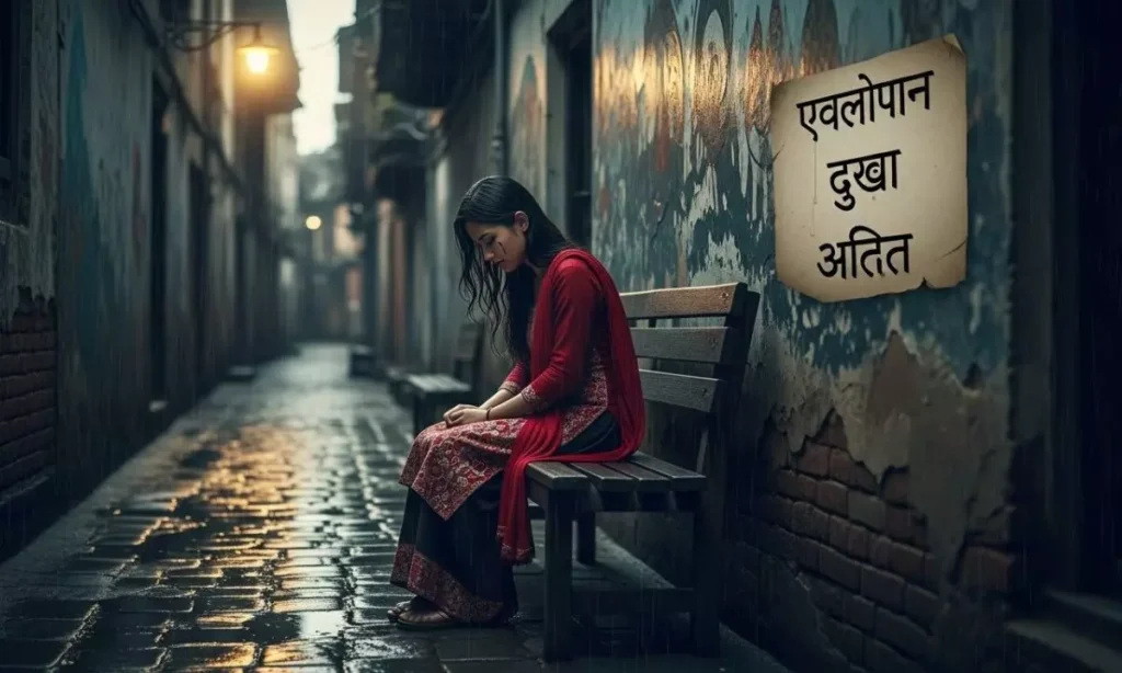 Sad Caption in Nepali