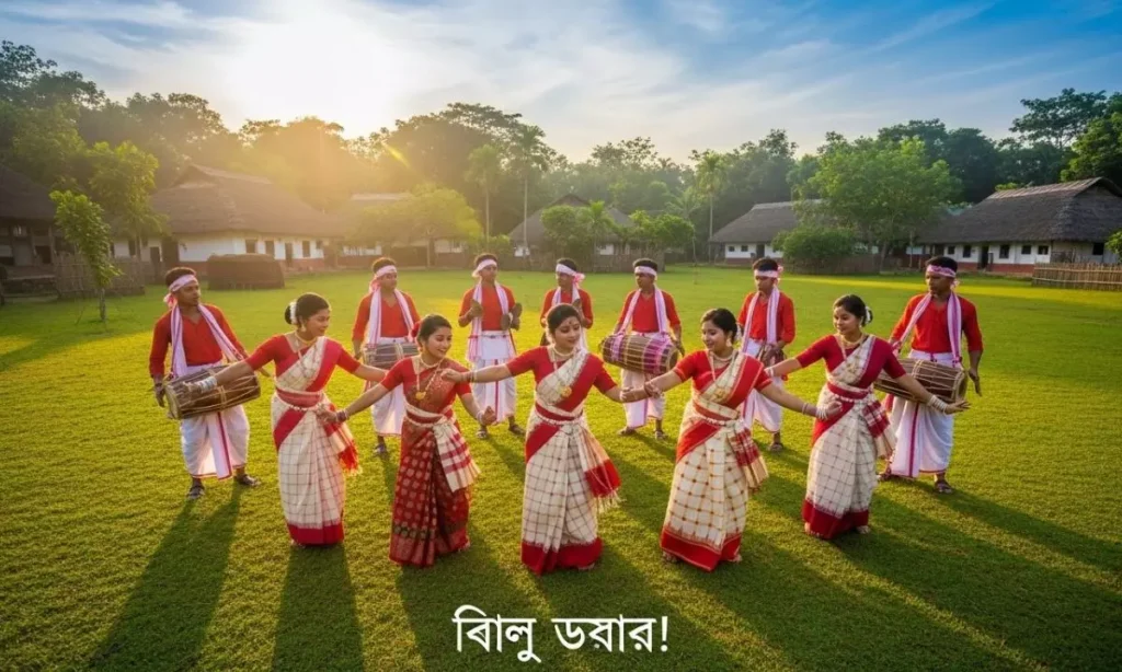 Assamese Bihu Caption