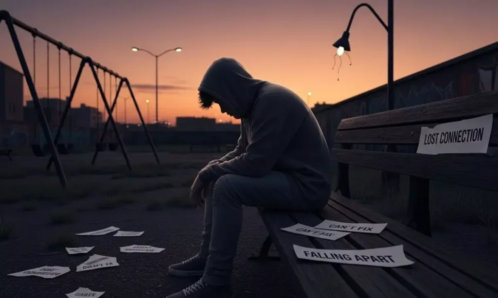 Broken Captions for Instagram for Boy