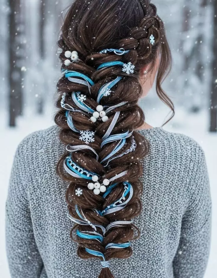 Winter Hair Braid